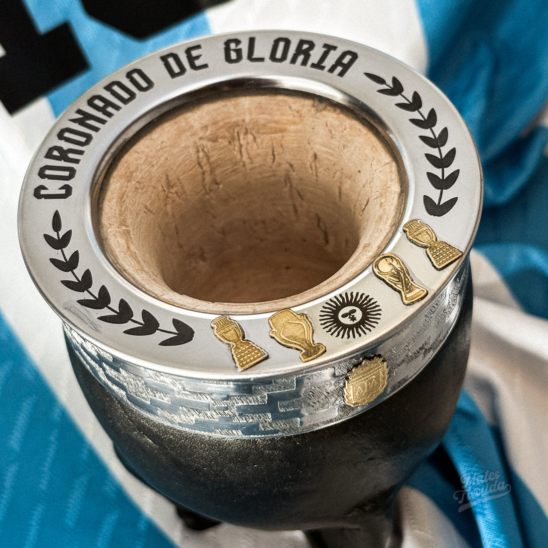 Mate Edición Limitada "Coronados de Gloria" con 4 Copas