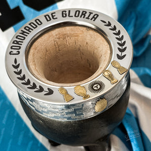 Mate Edición Limitada "Coronados de Gloria" con 4 Copas