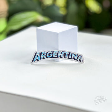 Sticker - Argentina Tipografia