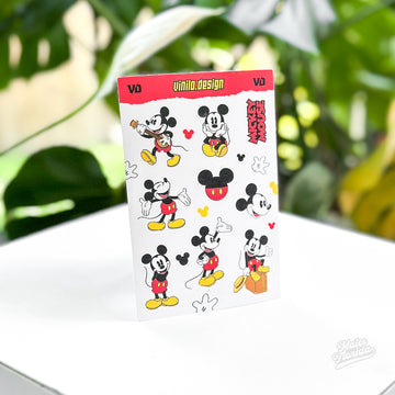 Mickey - Plancha de Stickers