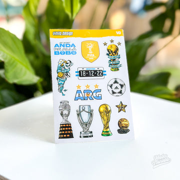 Copas - Plancha de Stickers