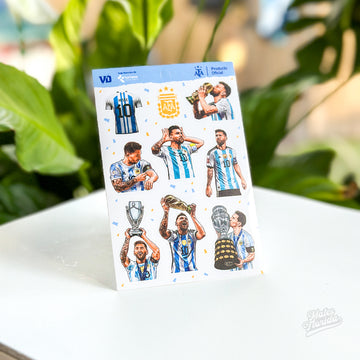 Messi - Plancha de Stickers