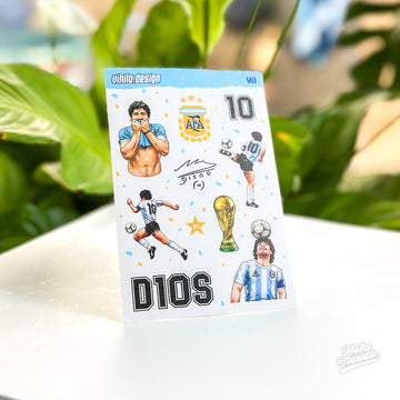 Diegote - Plancha de Stickers