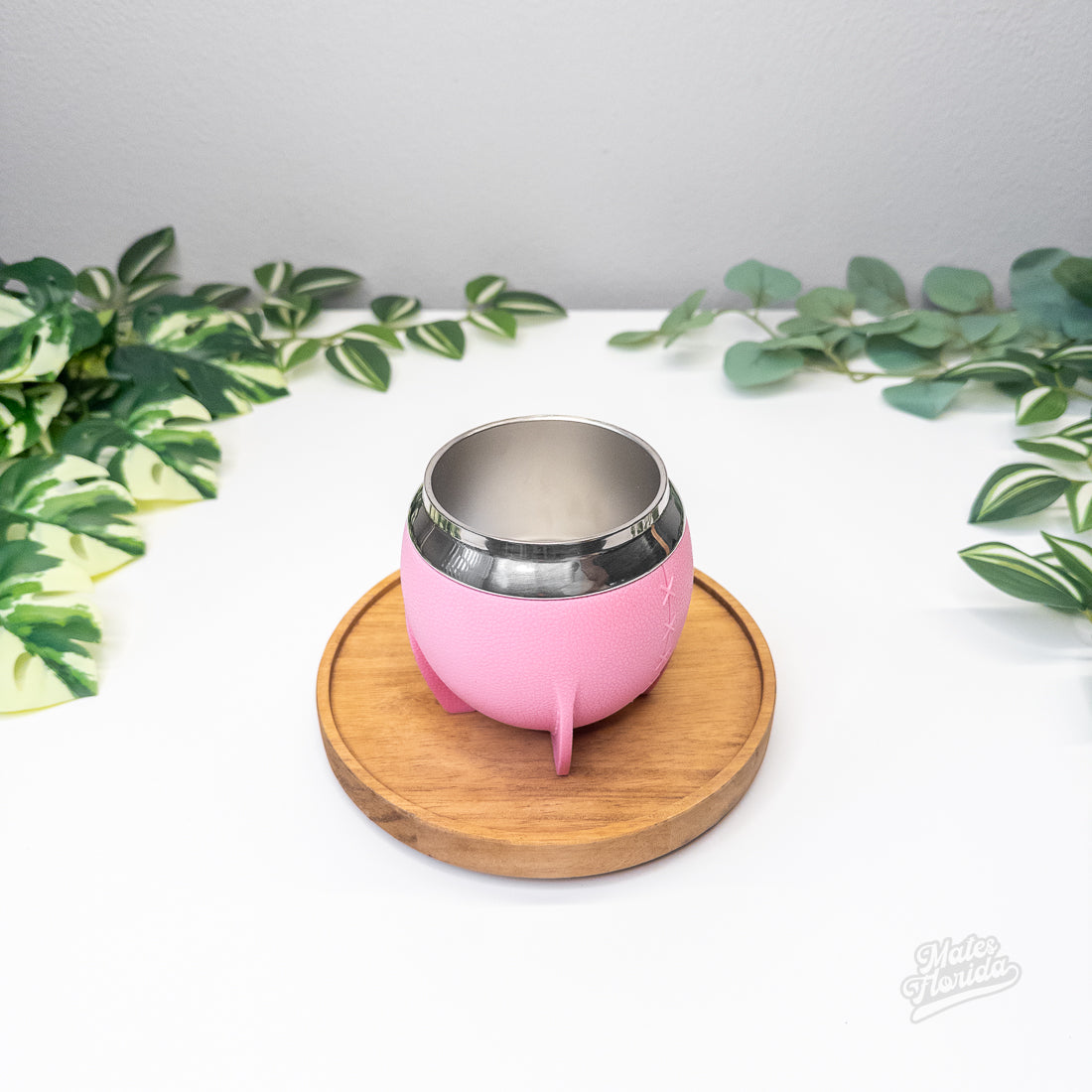 Mate Redondo con Interior de Acero
