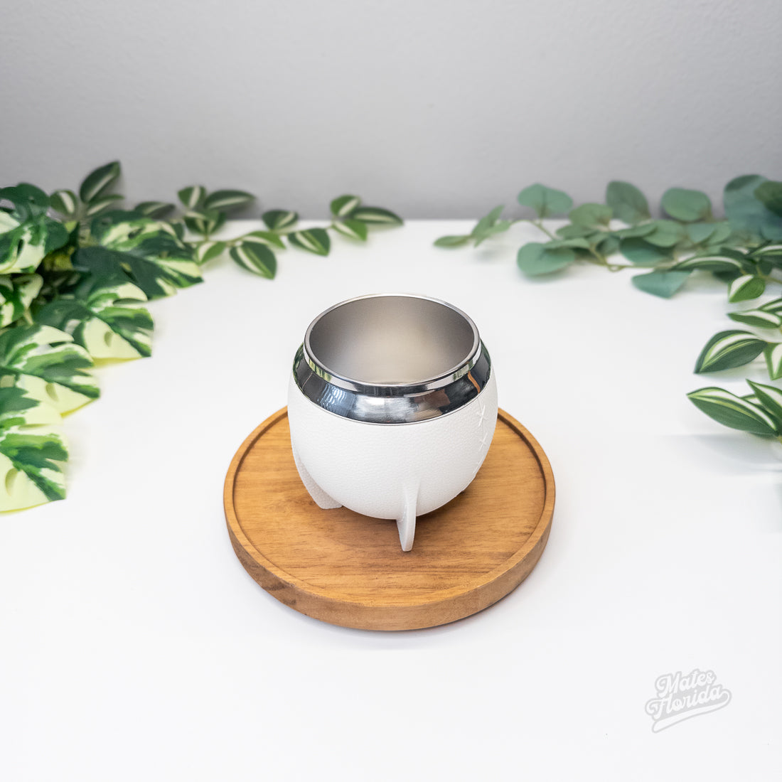 Mate Redondo con Interior de Acero