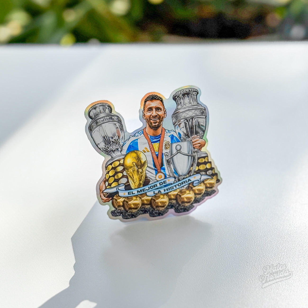 Sticker - El Mejor de la Historia (Tornasolado)