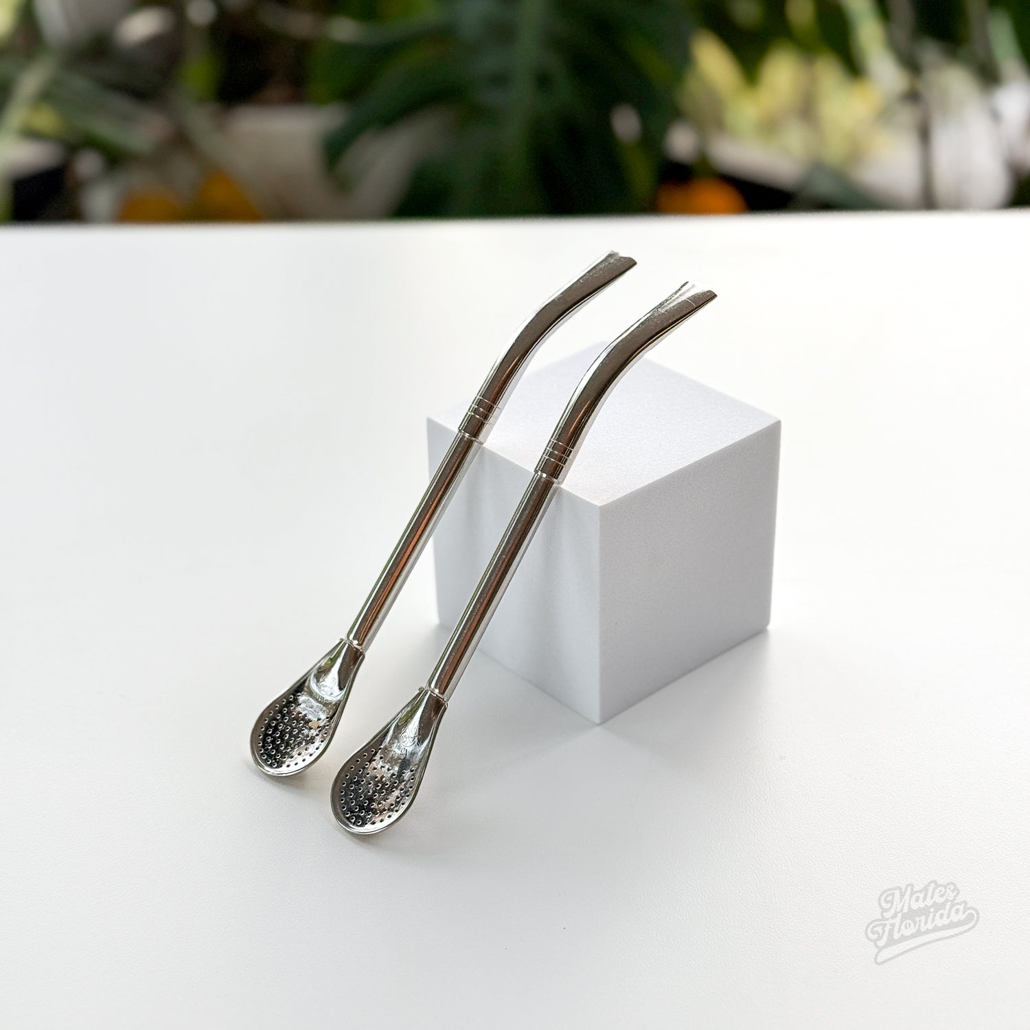 Bombilla de Acero Pico de Loro