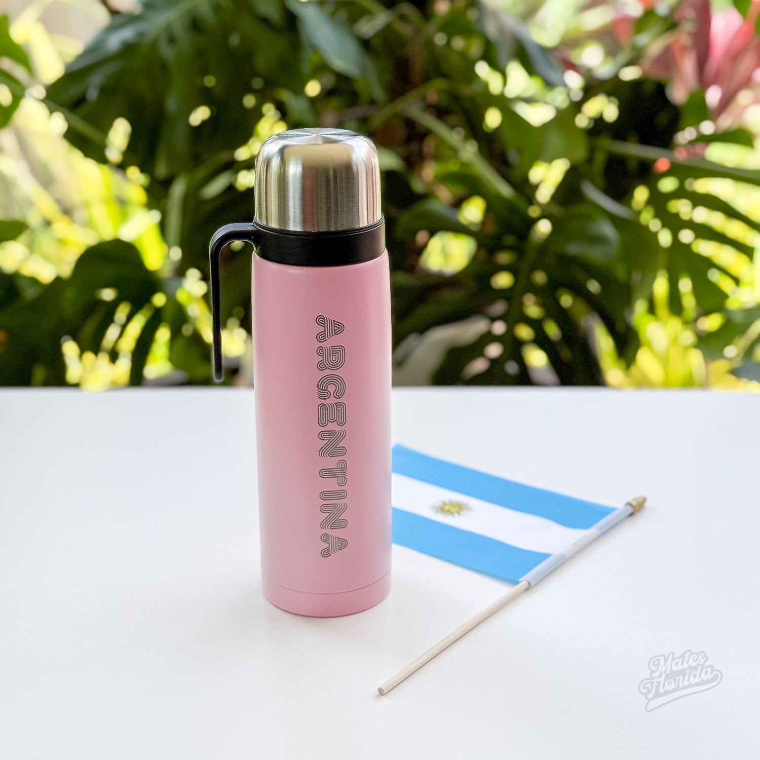 Termo Argentina + Bandera Gratis