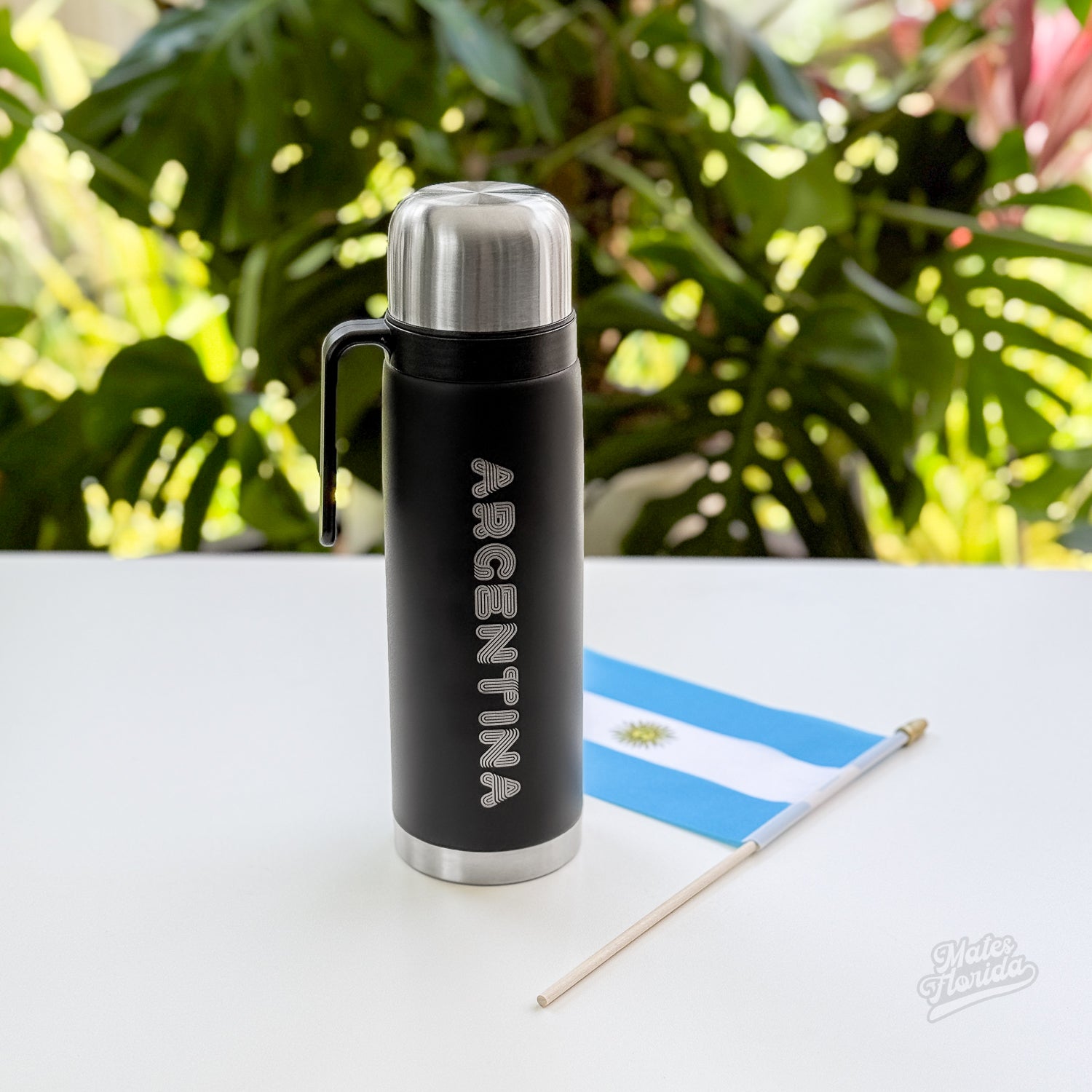 Termo Argentina + Bandera Gratis