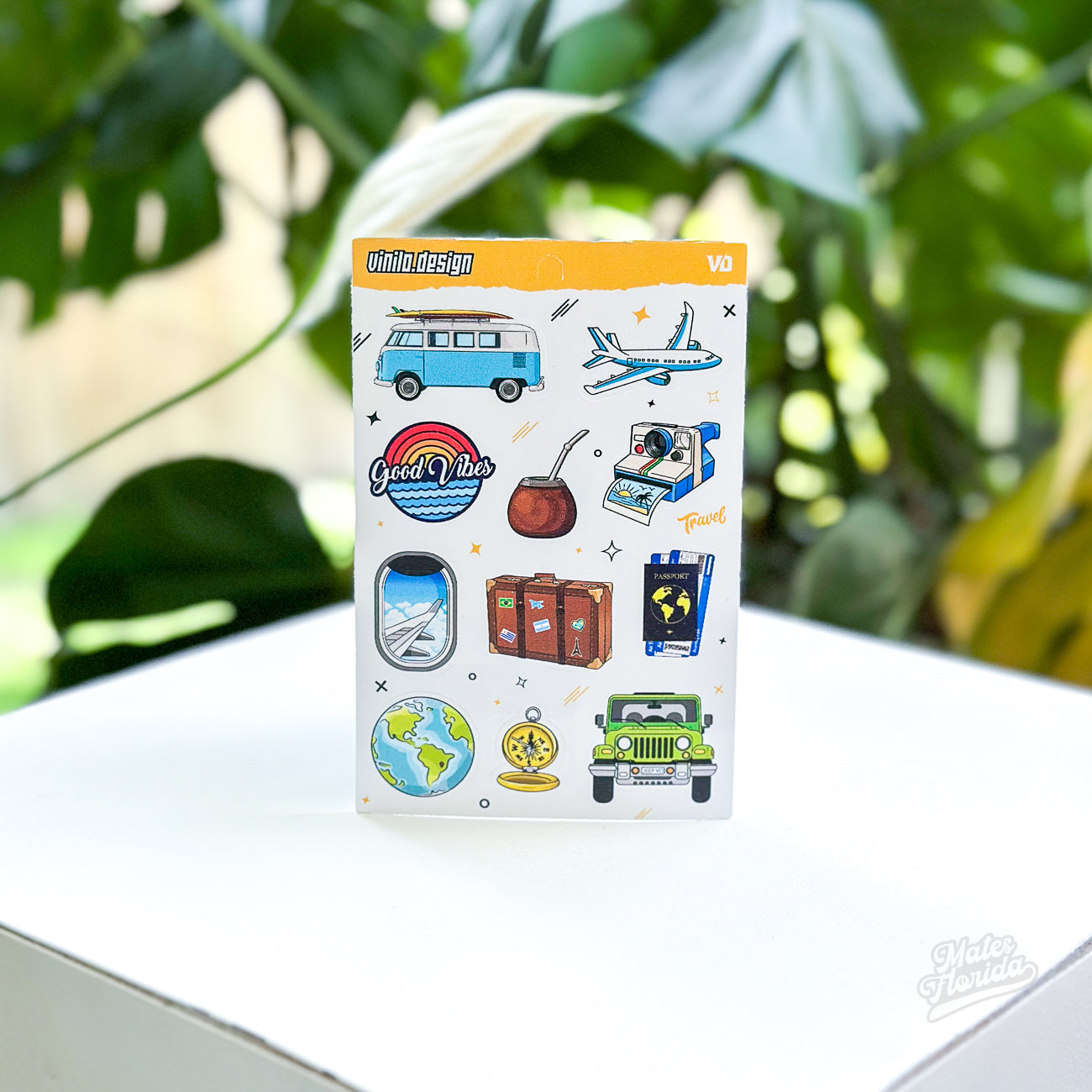 Travel - Plancha de Stickers