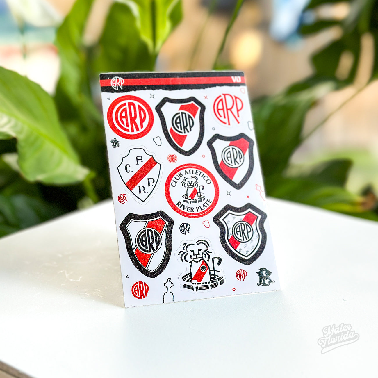 Stikrs Rier Escudos River Plate - Plancha de Stickers