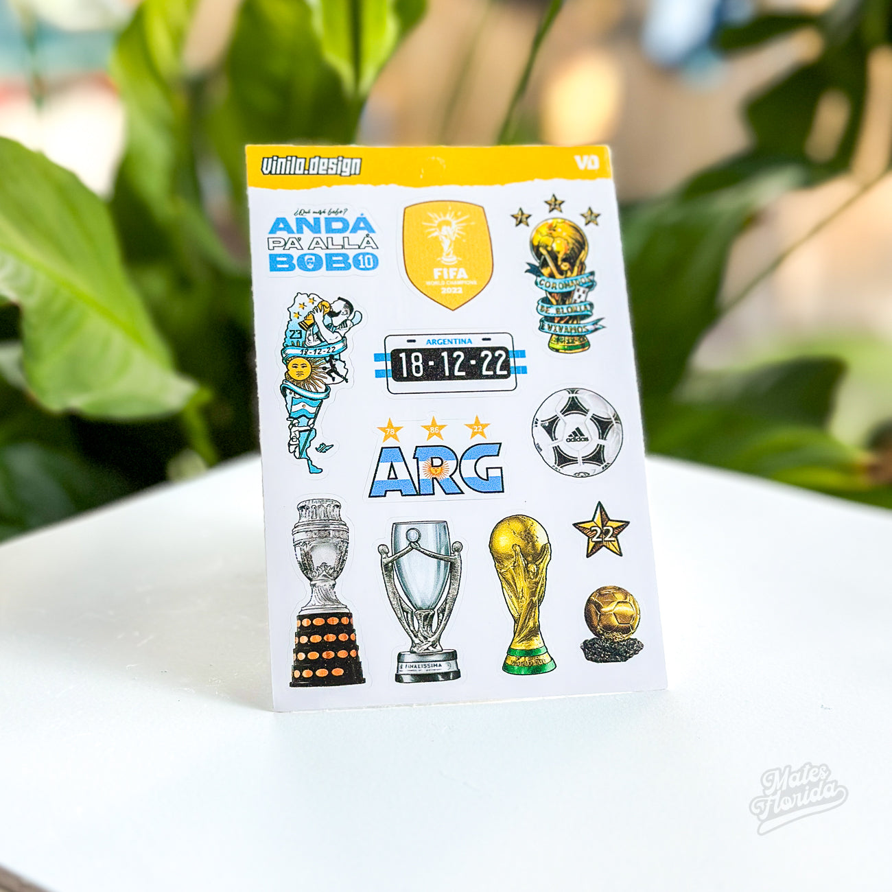 Copas - Plancha de Stickers