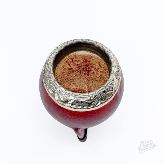 Mate Torpedo - Cincelado a mano. Interior de calabaza.