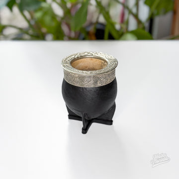 Mate Imperial - Cincelado a mano. Interior de calabaza.