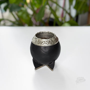 Mate Torpedo - Base de alpaca. Interior de calabaza.